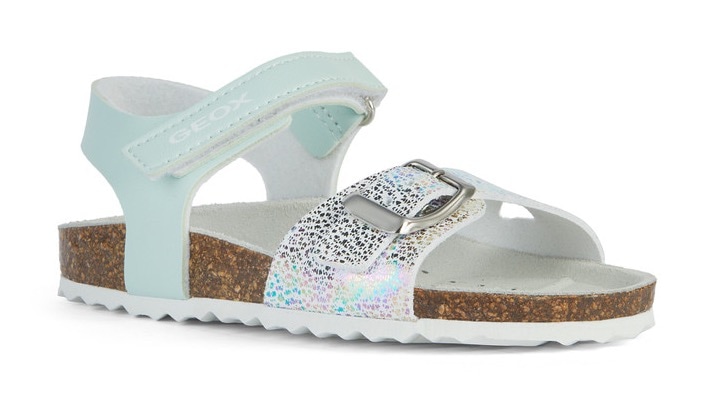 Geox Sandale »J ADRIEL GIRL C«, Sommerschuh, Klettschuh, Sandalette, mit praktischem Klettverschluss von Geox