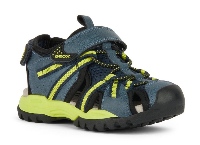 Geox Sandale »J BOREALIS BOY B«, Sommerschuh, Klettschuh, Sandalette, mit Gummizug und Klettriemchen von Geox