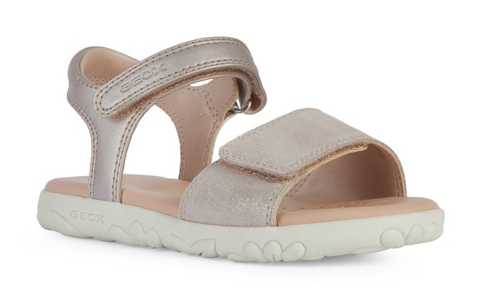 Geox Sandale »J SANDAL HAITI GIRL«, Sommerschuh, Klettschuh, Sandalette, mit breitem Klettverschluss von Geox