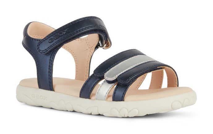 Geox Sandale »J SANDAL HAITI GIRL«, Sommerschuh, Klettschuh, Sandalette, mit Klettverschluss von Geox