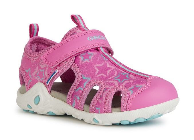 Geox Sandale »J SANDAL WHINBERRY G«, Sommerschuh, Klettschuh, Sandalette, mit Klettverschluss von Geox