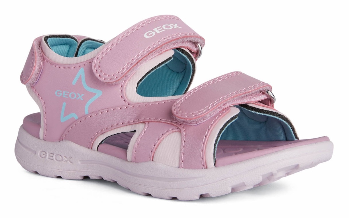 Geox Sandale »J VANIETT GIRL«, Sommerschuh, Klettschuh, Sandalette, mit seitlichem Stern von Geox