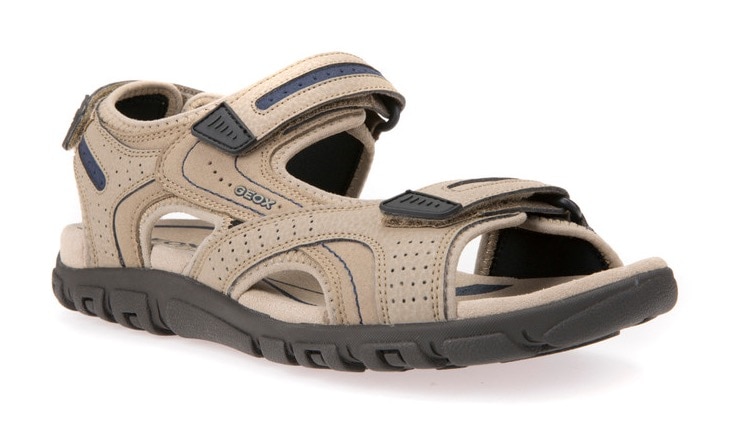 Geox Sandale »UOMO SANDAL STRADA«, Sommerschuh, Klettschuh, Outdoorsandale, im Trekking-Look von Geox