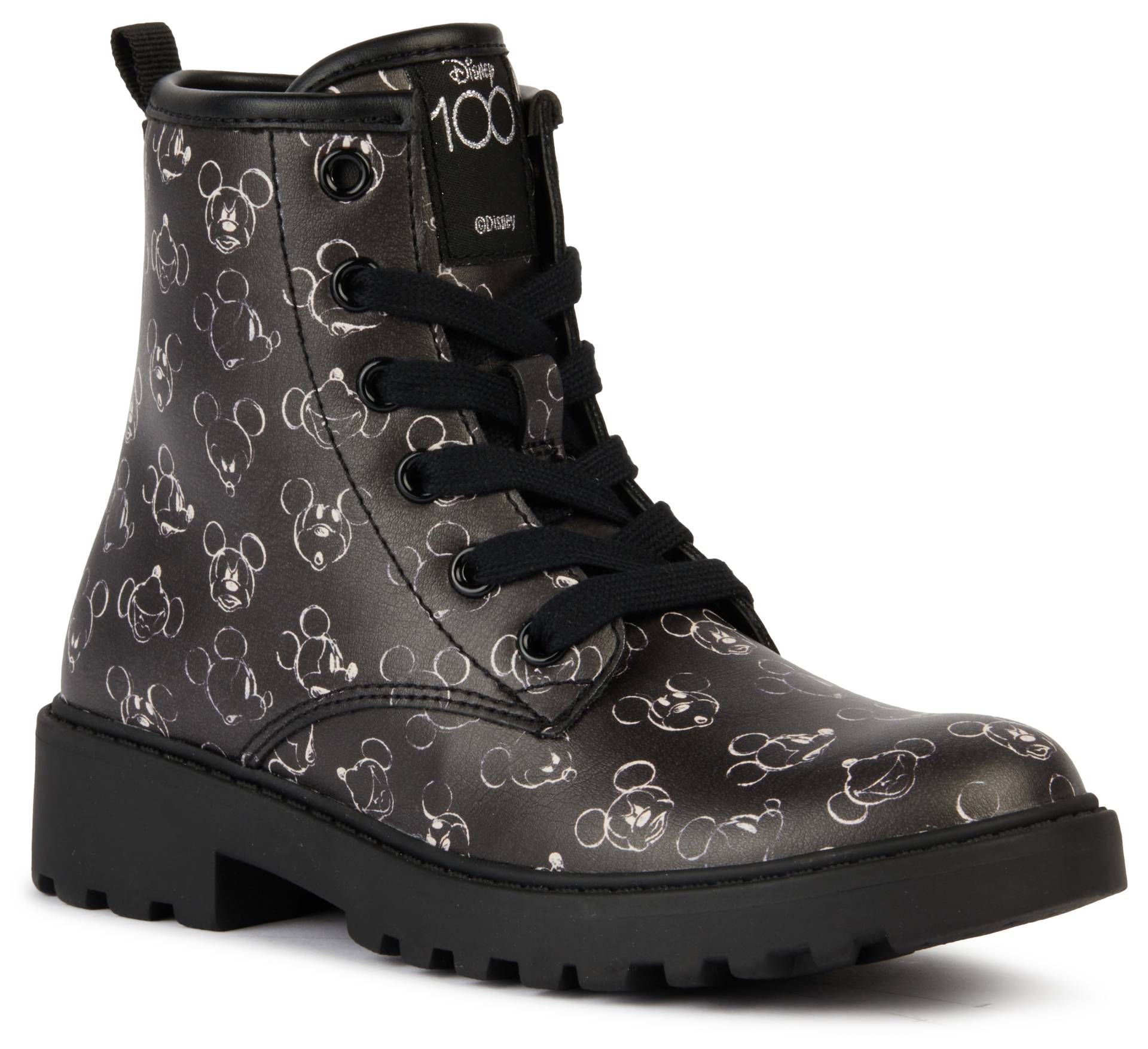 Geox Schnürstiefel »J CASEY GIRL«, mit trendigem Muster von Geox