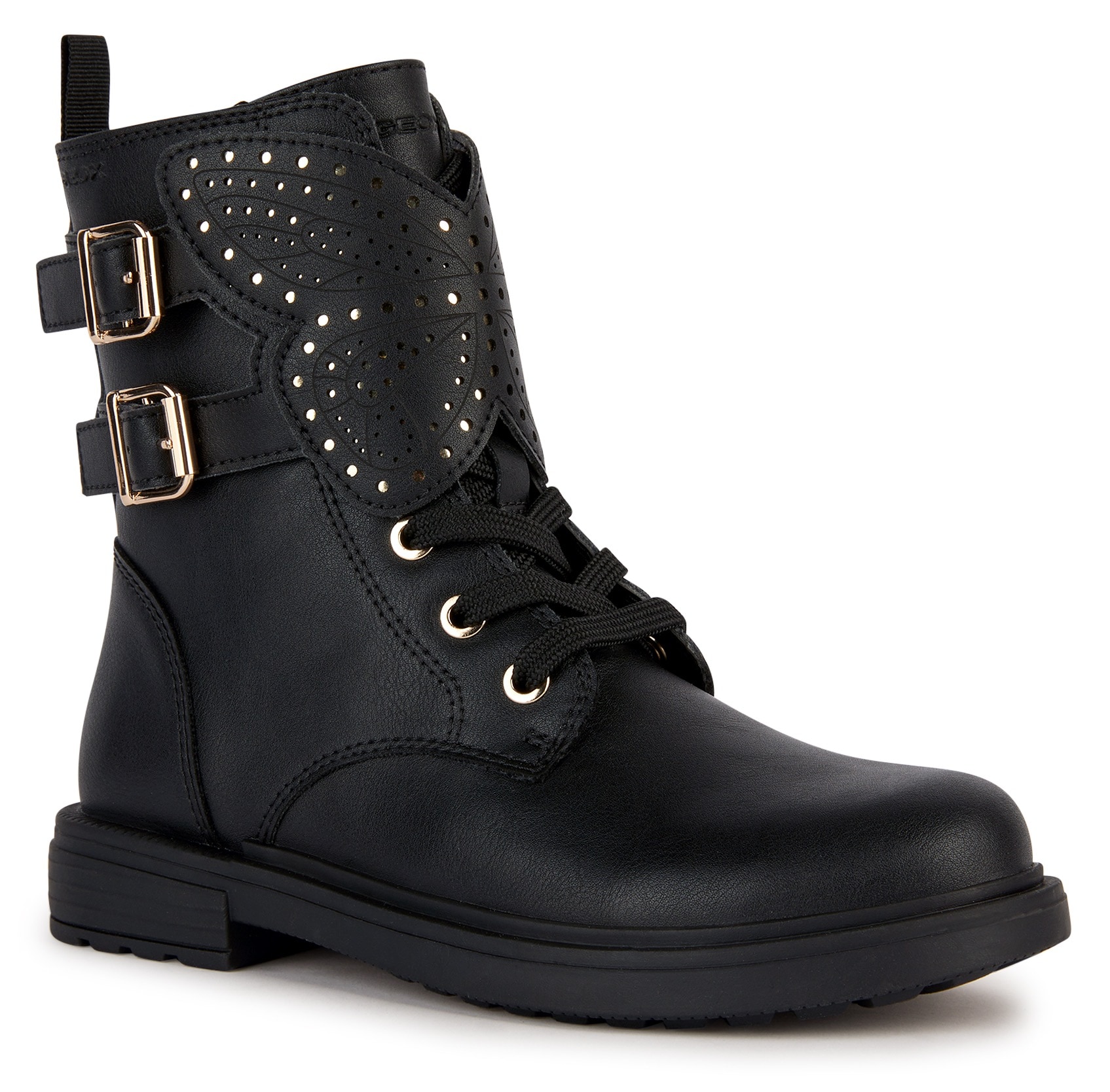Geox Schnürstiefel »J ECLAIR GIRL«, mit Schmetterlingsapplikation Geox Schnürstiefel »J ECLAIR GIRL«, mit Schmetterlingsapplikation von Geox