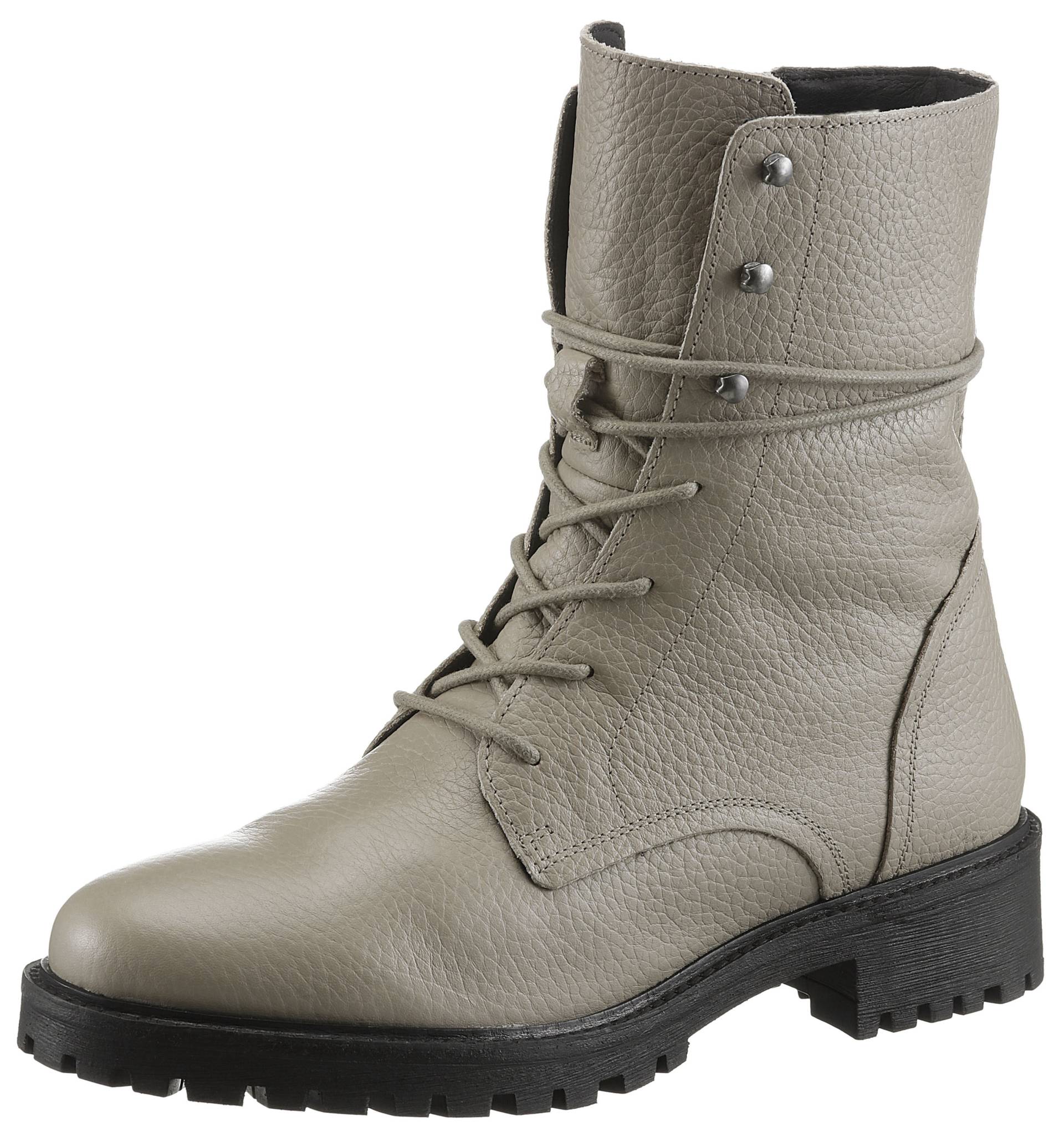 Geox Schnürstiefelette »D HOARA«, Blockabsatz, Schnürboots mit Innenreissverschluss Geox Schnürstiefelette »D HOARA«, Blockabsatz, Schnürboots mit Innenreissverschluss von Geox
