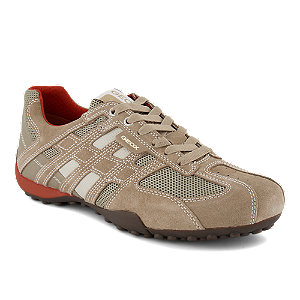 Geox Snake Herren Schnürschuh Beige von Geox