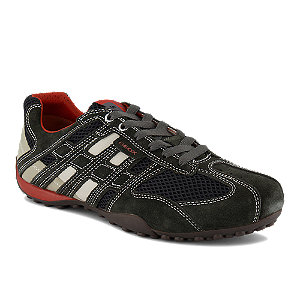 Geox Snake Herren Schnürschuh Grau von Geox