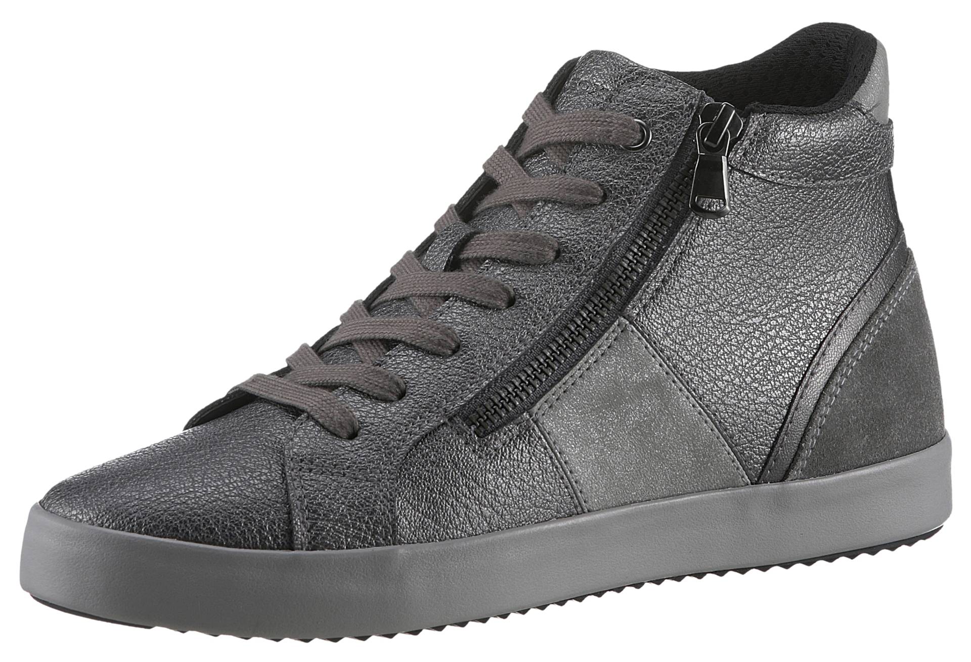 Geox Sneaker »D BLOMIEE D«, Freizeitschuh, Boots, Hightop im Metallic Look von Geox