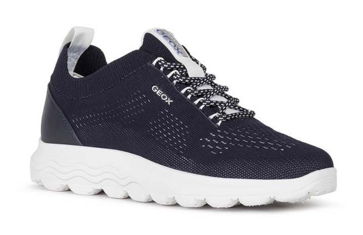 Geox Sneaker »D Spherica«, in cleanem Look, Freizeitschuh, Halbschuh, Schnürschuh von Geox