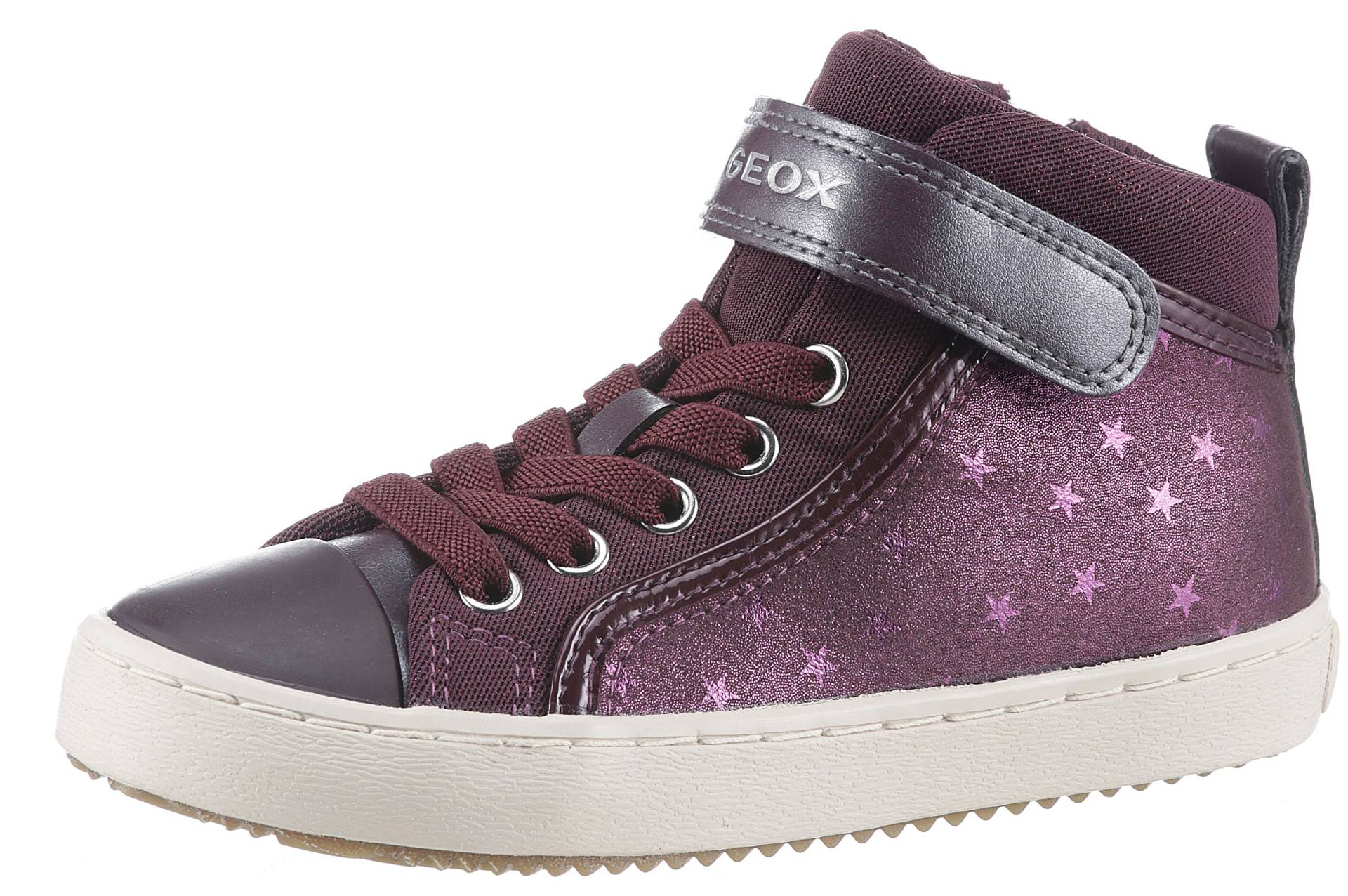 Geox Sneaker »J KALISPERA GIRL I«, High Top Sneaker, Schnürboots, Freizeitschuh mit Gummizug von Geox