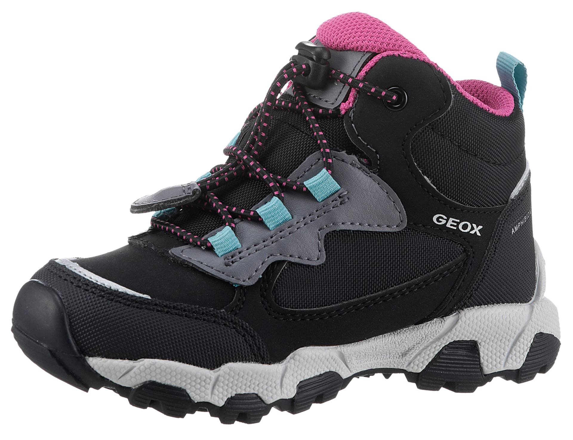 Geox Sneaker »J MAGNETAR G. B ABX«, Trekkingboots, Schnürboots, Kindergartenschuh mit TEX-Ausstattung von Geox