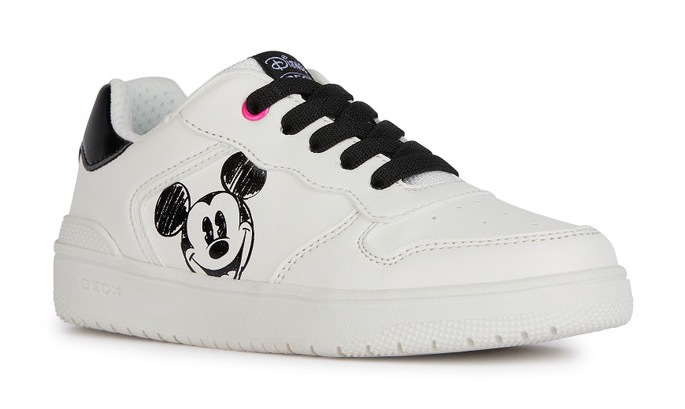 Geox Sneaker »J WASHIBA GIRL E«, Slip On Sneaker, Schlupfschuh, Slipper mit Mickey Mouse Print von Geox