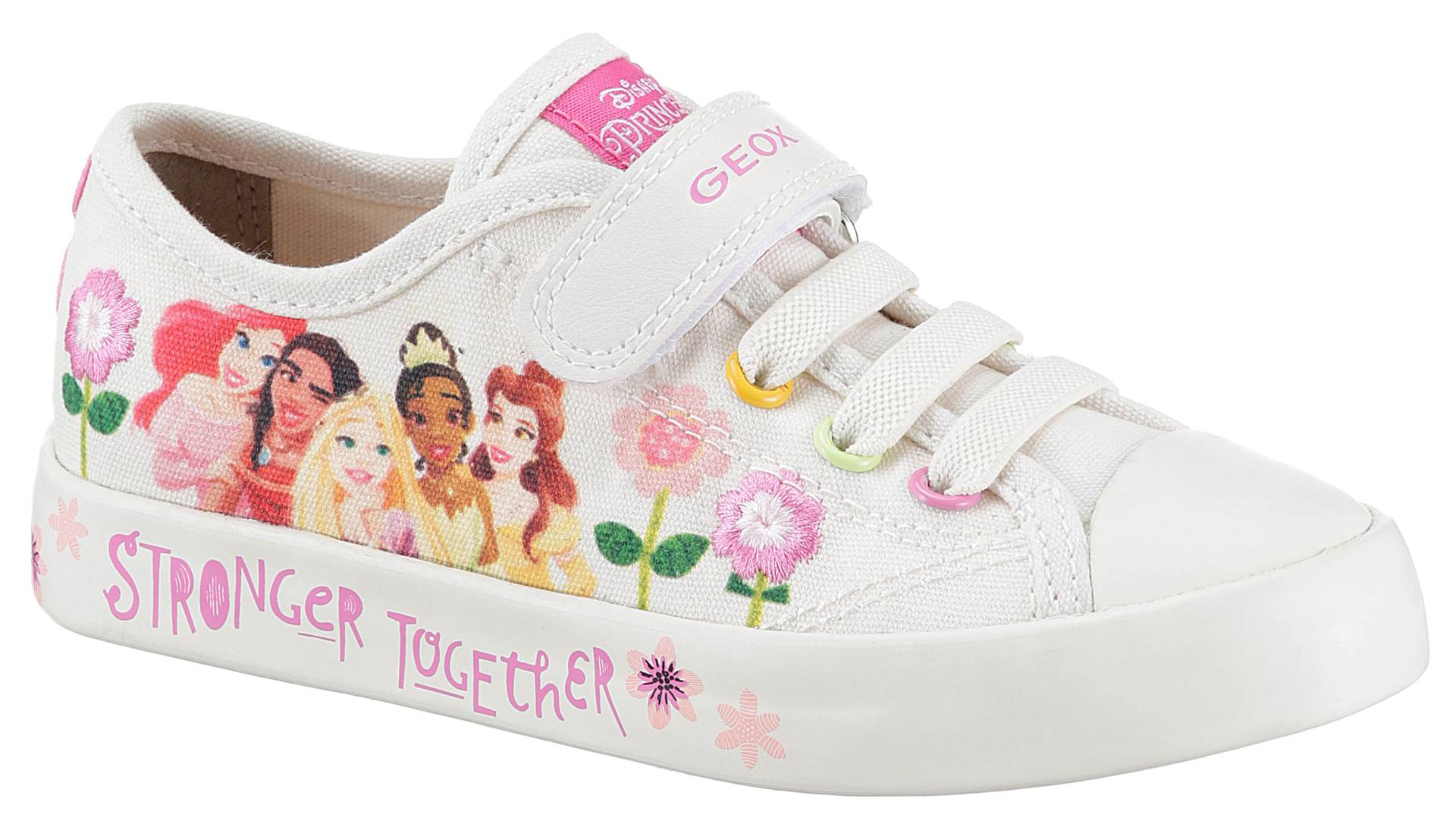 Geox Sneaker »JR CIAK GIRL«, mit Disney Print, Freizeitschuh, Halbschuh, Schnürschuh von Geox