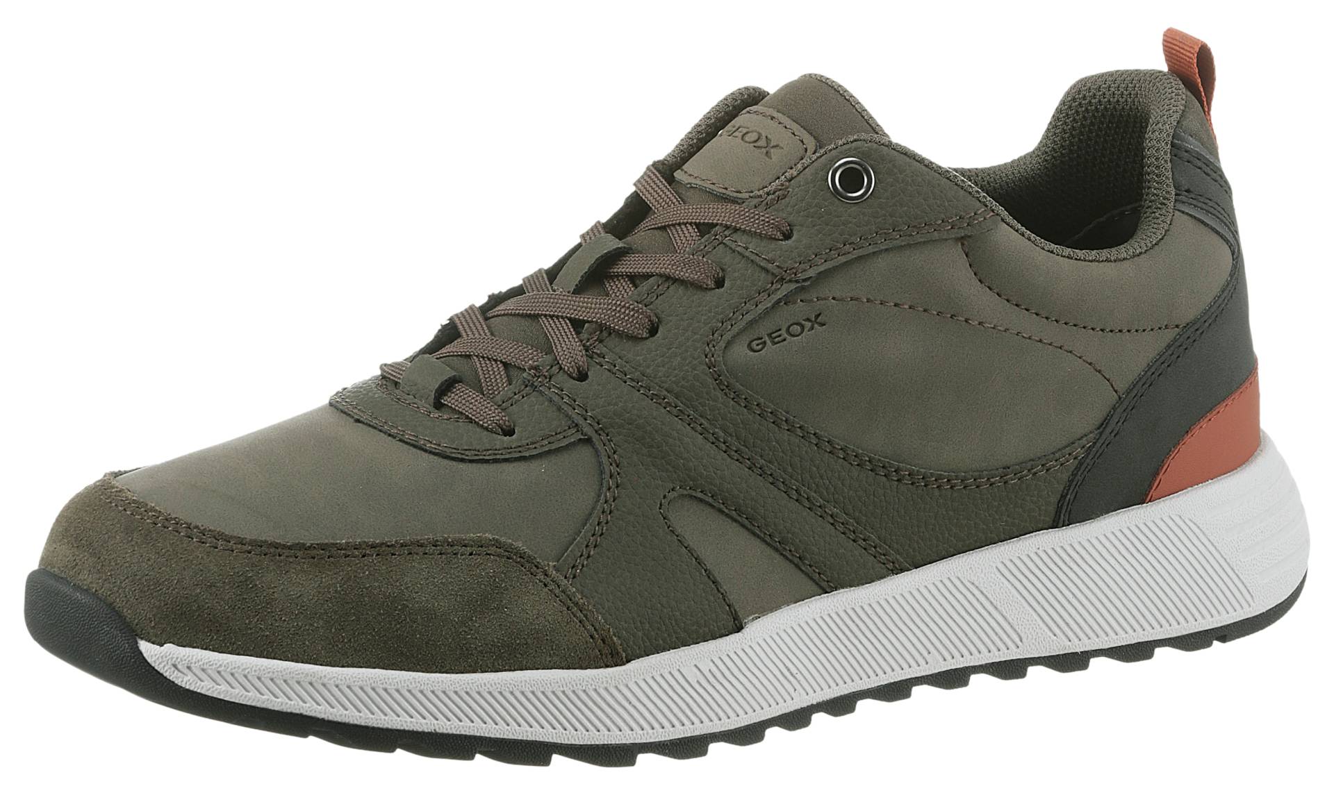 Geox Sneaker »U MOLVENO A«, Freizeitschuh, Halbschuh, Schnürschuh mit Plateausohle von Geox