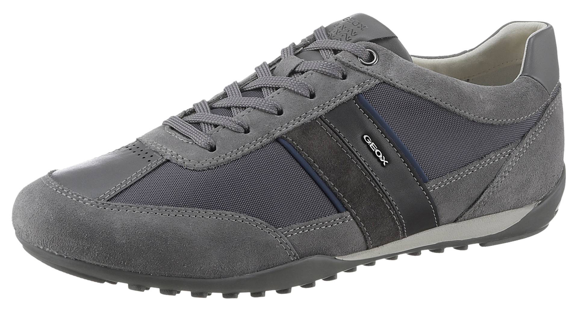 Geox Sneaker »U WELLS C«, Freizeitschuh, Halbschuh, Schnürschuh mit Logoverzierung von Geox