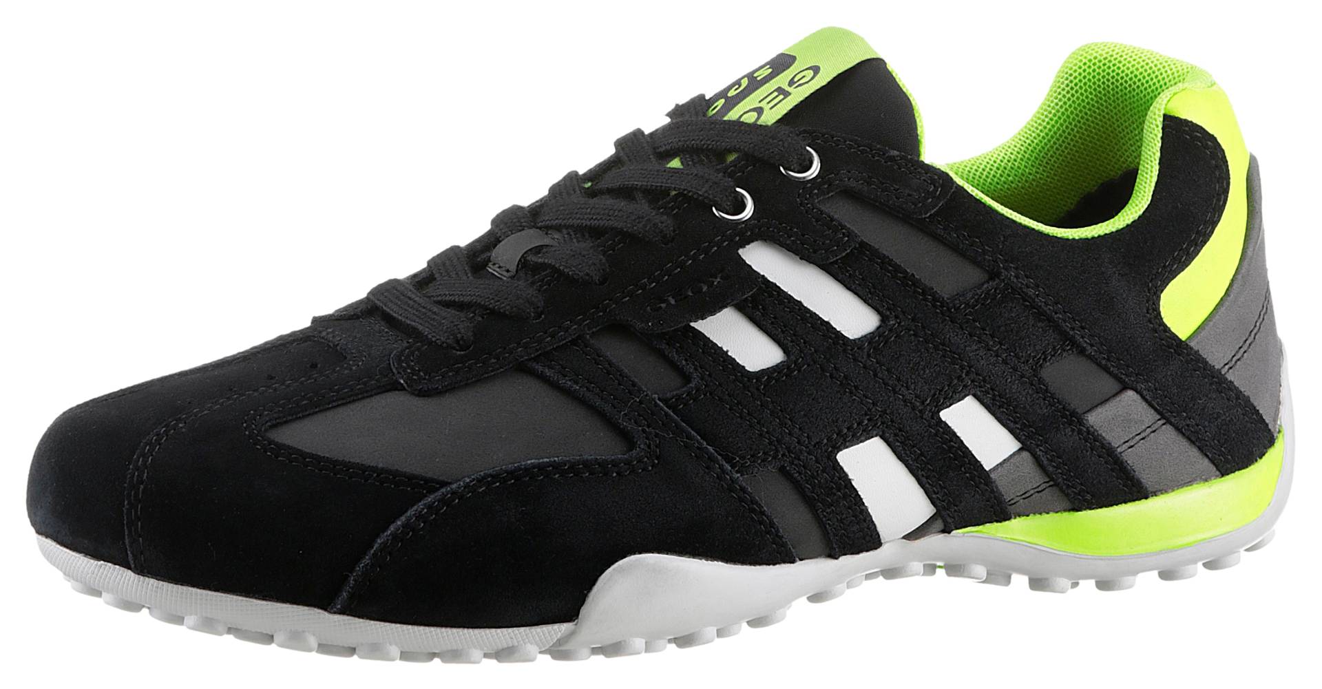Geox Sneaker »UOMO SNAKE A«, Freizeitschuh, Halbschuh, Schnürschuh mit herausnehmbarer Innensohle Geox Sneaker »UOMO SNAKE A«, Freizeitschuh, Halbschuh, Schnürschuh mit herausnehmbarer Innensohle von Geox