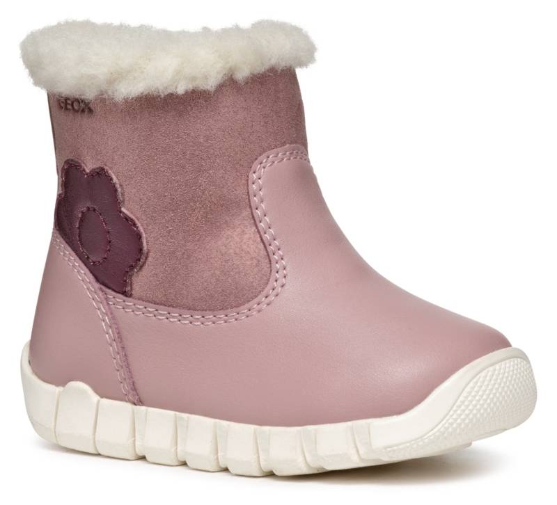 Geox Winterboots »B IUPIDOO GIRL B«, Klettstiefel, Babystiefel Winterstiefel mit Warmfutter von Geox