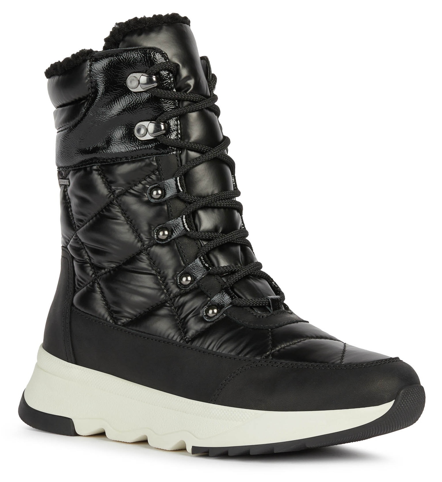 Geox Winterboots »D FALENA B ABX«, Schnee, Winter, Keilabsatz, Schnürschuh mit TEX-Ausstattung von Geox