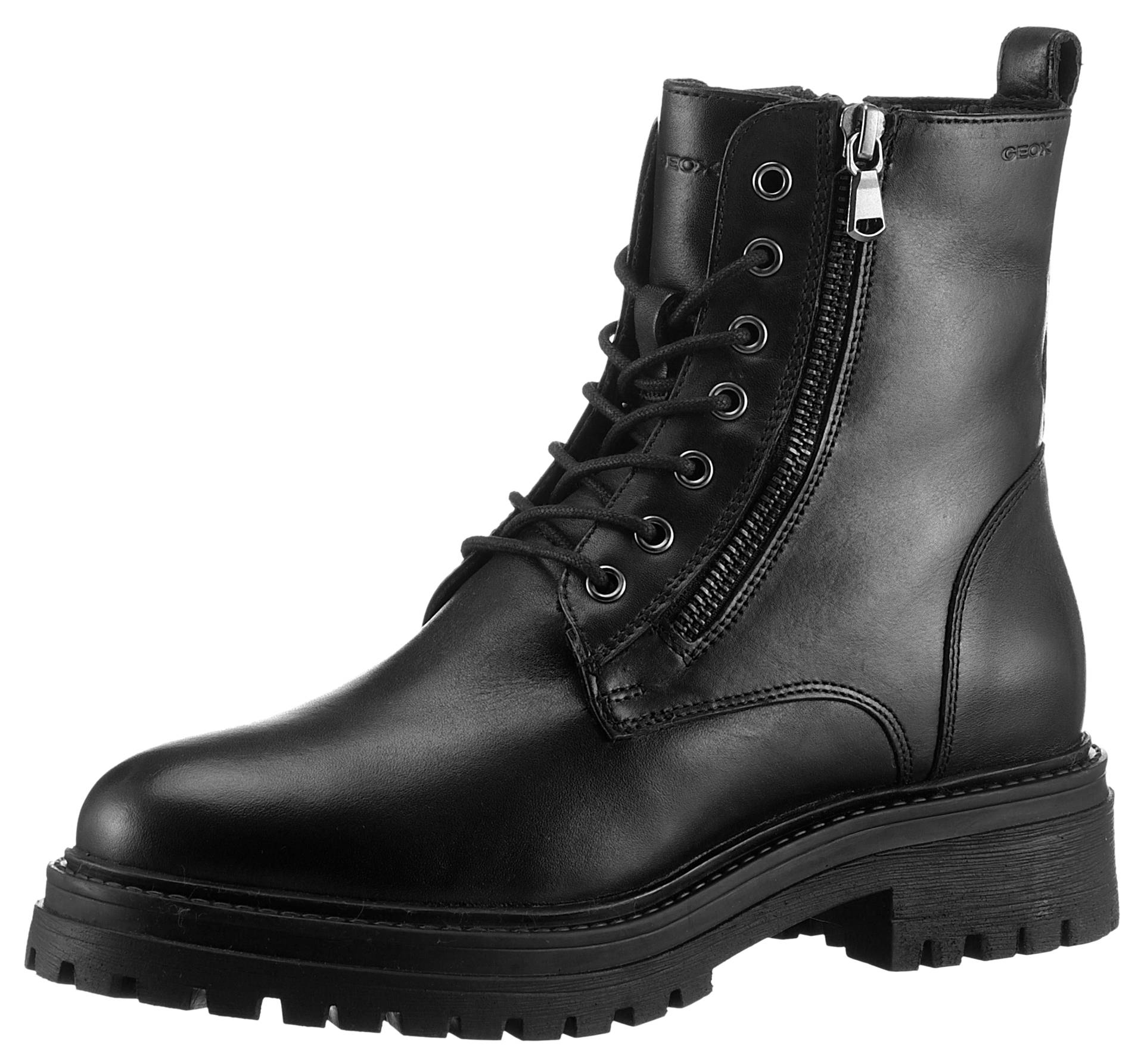 Geox Winterboots »D IRIDEA K«, Chunky Boot, Plateau Stiefelette mit Warmfutter Geox Winterboots »D IRIDEA K«, Chunky Boot, Plateau Stiefelette mit Warmfutter von Geox