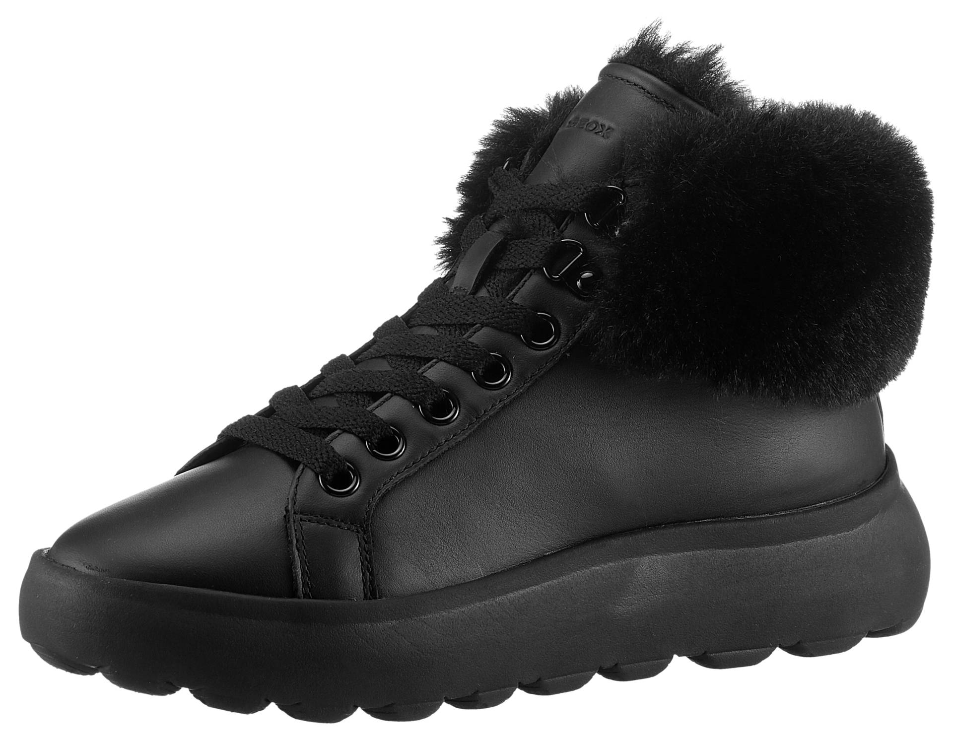 Geox Winterboots »D SPHERICA«, High Top Sneaker, Schnürboots, Winterboots mit Plateausohle von Geox