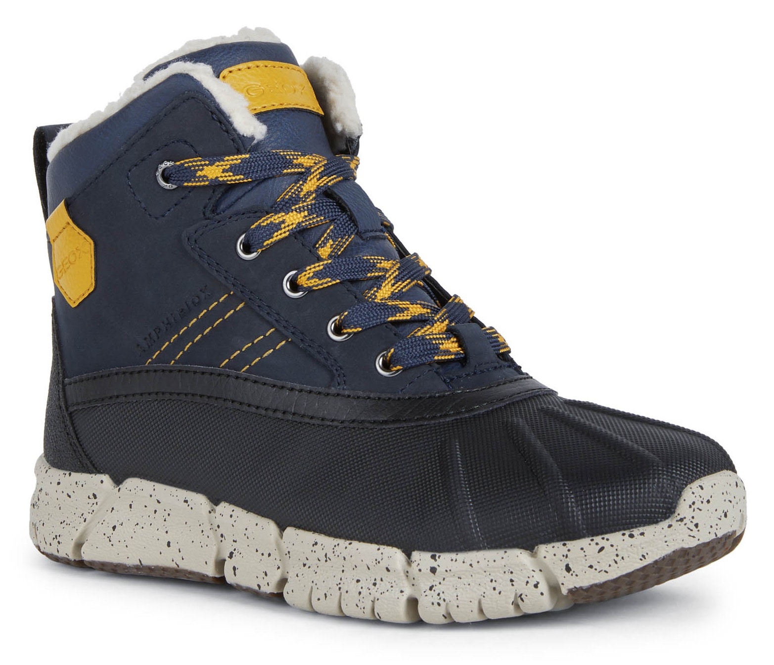 Geox Winterboots »J FLEXYPER BOY B ABX«, Schnürstiefel, Matsch Schuh mit gesprenkelter Laufsohle Geox Winterboots »J FLEXYPER BOY B ABX«, Schnürstiefel, Matsch Schuh mit gesprenkelter Laufsohle von Geox