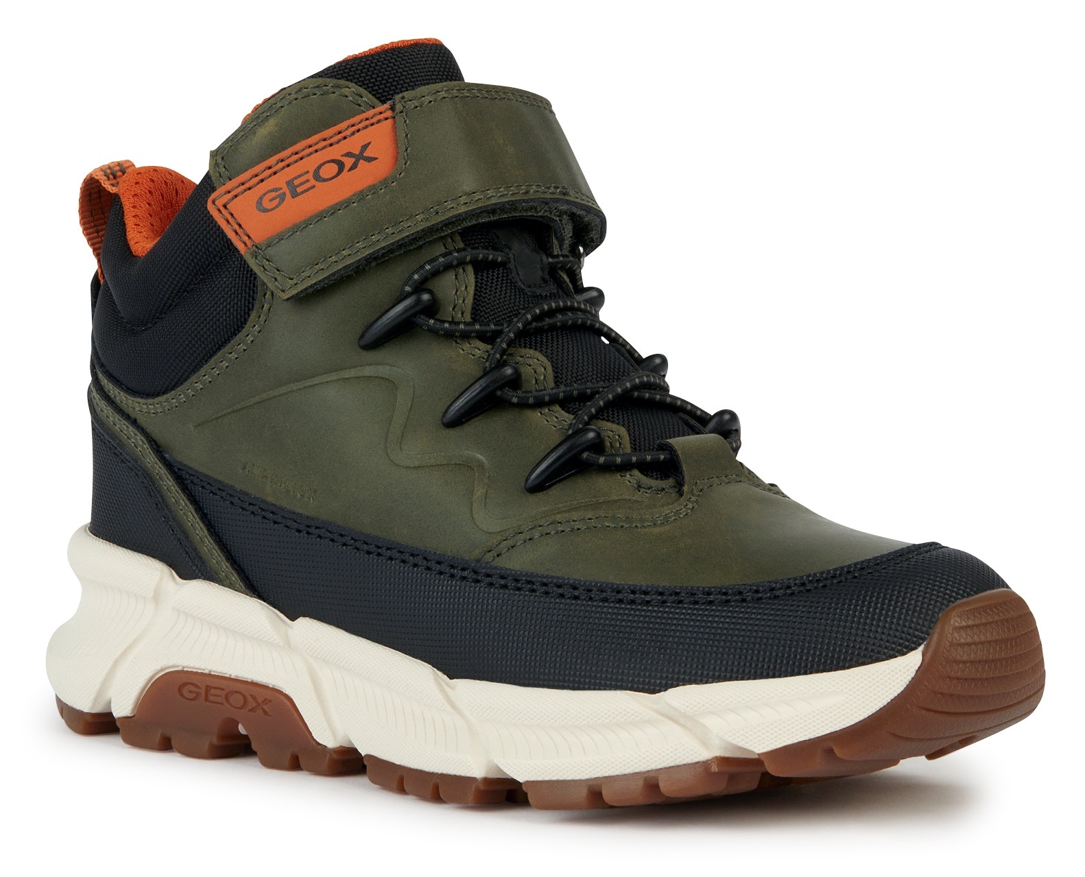 Geox Winterboots »J FLEXYPER PLUS BOY ABX«, High Top Sneaker, Schnürboots mit wasserabweisender TEX-Ausstattung von Geox