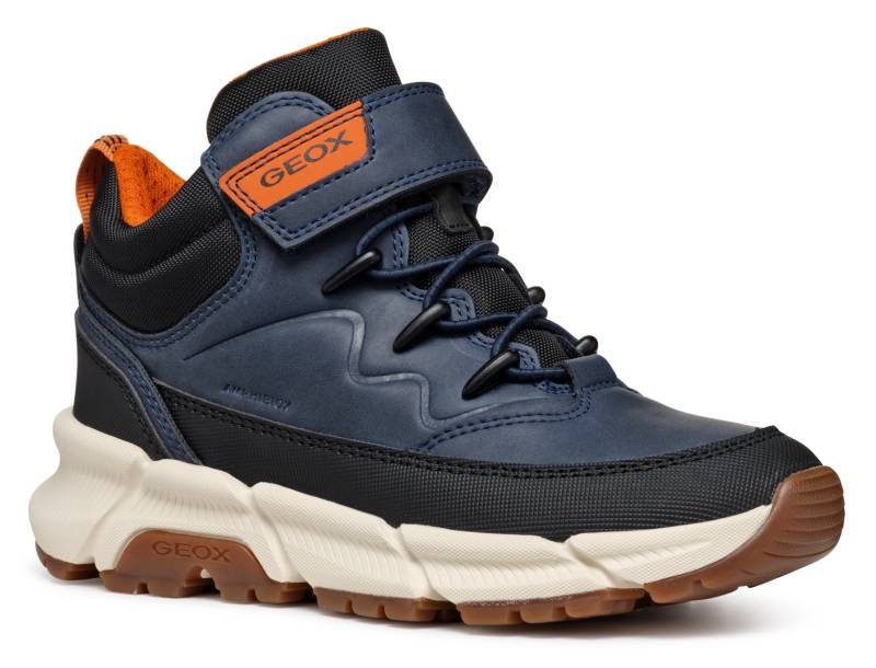 Geox Winterboots »J FLEXYPER PLUS BOY ABX«, High Top Sneaker, Schnürboots mit wasserabweisender TEX-Ausstattung von Geox