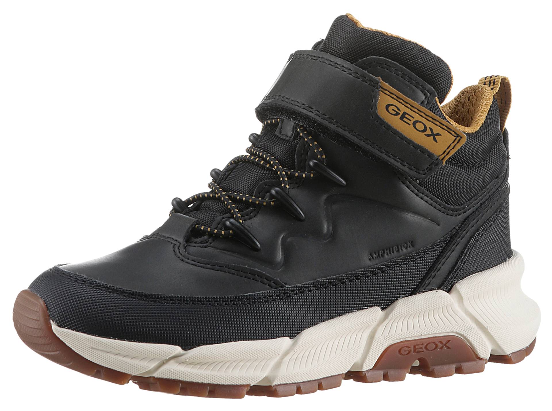 Geox Winterboots »J FLEXYPER PLUS BOY ABX«, High Top Sneaker, Schnürboots mit wasserabweisender TEX-Ausstattung von Geox