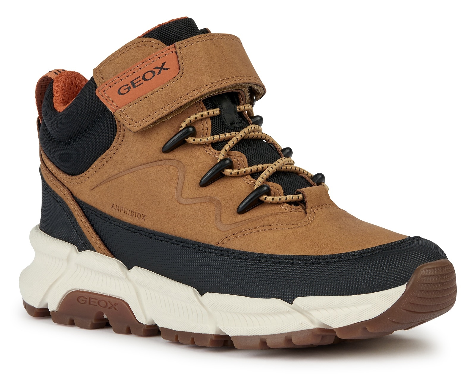 Geox Winterboots »J FLEXYPER PLUS BOY ABX«, High Top Sneaker, Schnürboots mit wasserabweisender TEX-Ausstattung von Geox