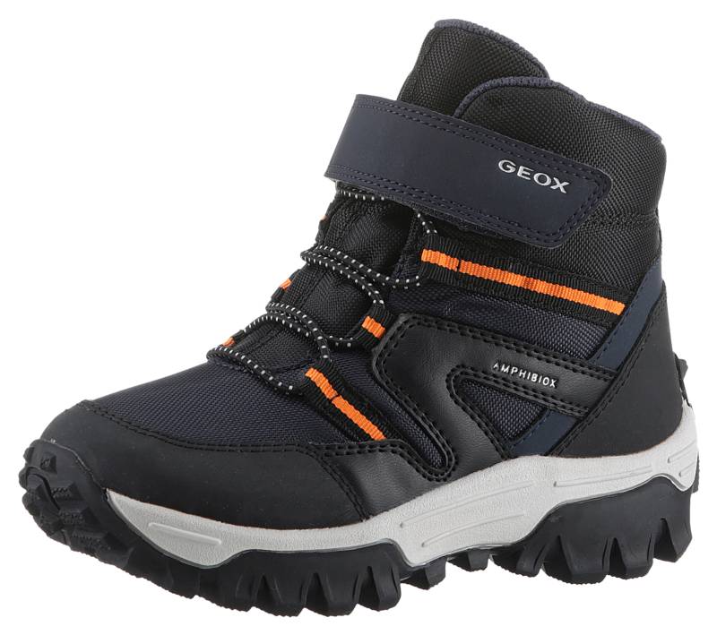 Geox Winterboots »J HIMALAYA BOY B ABX«, Snowboots, Klettstiefel, Kindergartenschuh mit Profillaufsohle von Geox