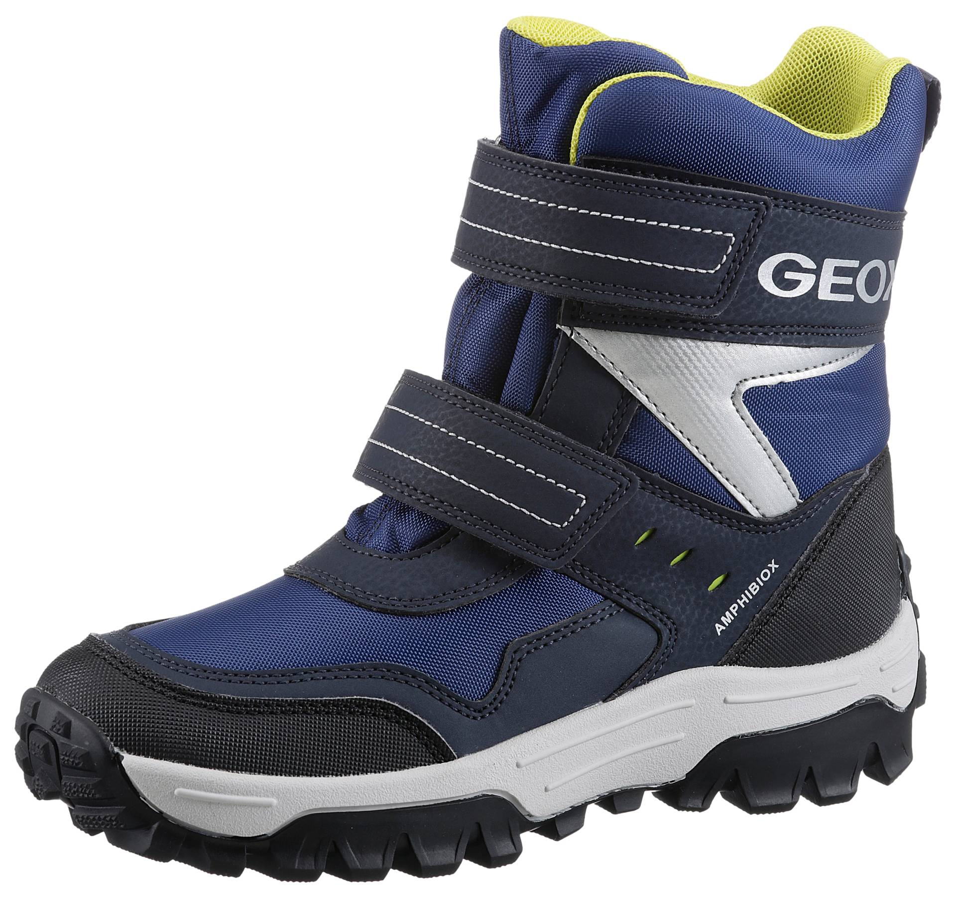 Geox Winterstiefel »J HIMALAYA BOY B ABX«, Klettstiefel, Kindergarten Schuh mit praktischem Wechselfussbett von Geox