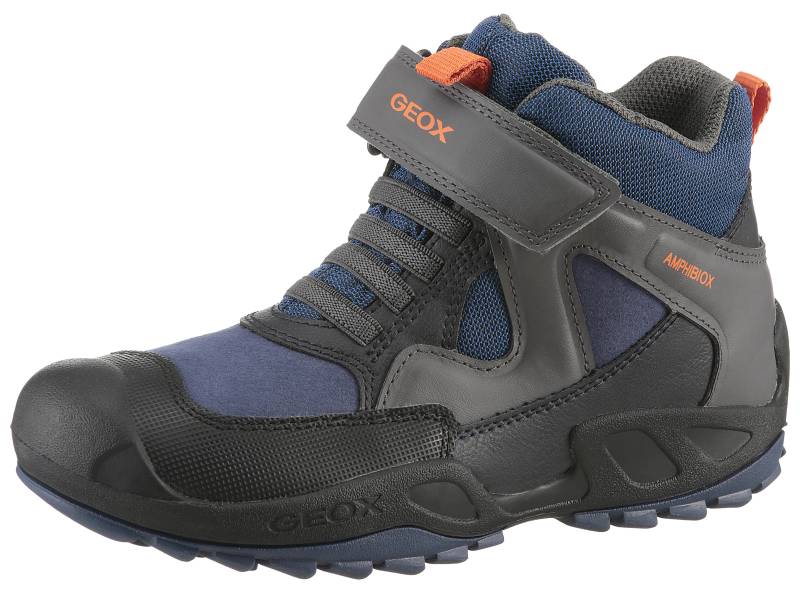 Geox Winterstiefel »J NEW SAVAGE BOY B ABX«, Trekkingboots, Winterstiefel, Kindergartenschuh mit Warmfutter von Geox