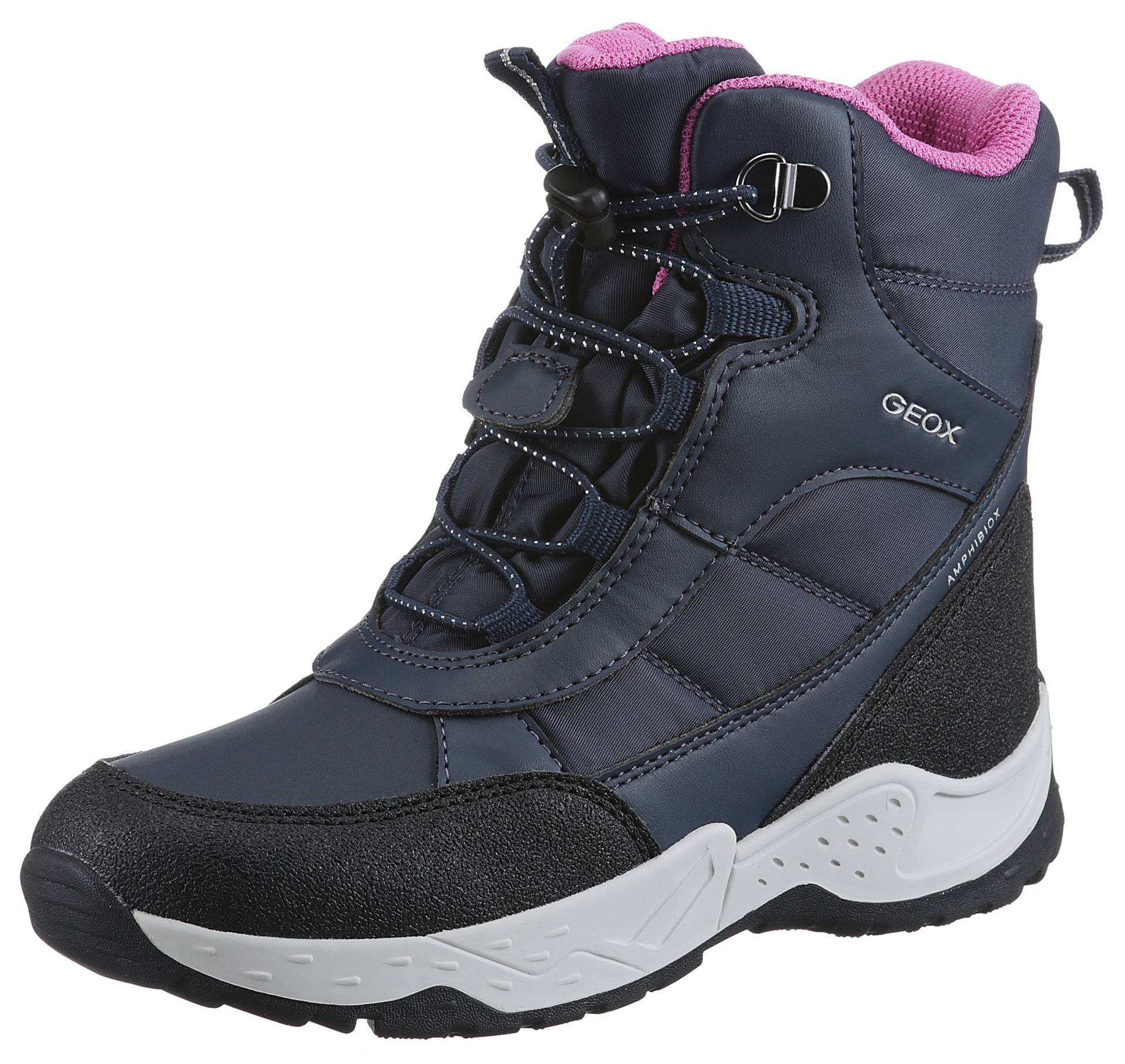 Geox Winterstiefel »J SENTIERO GIRL B AB«, Schnürstiefel, Snowboots mit Schnellverschluss Geox Winterstiefel »J SENTIERO GIRL B AB«, Schnürstiefel, Snowboots mit Schnellverschluss von Geox