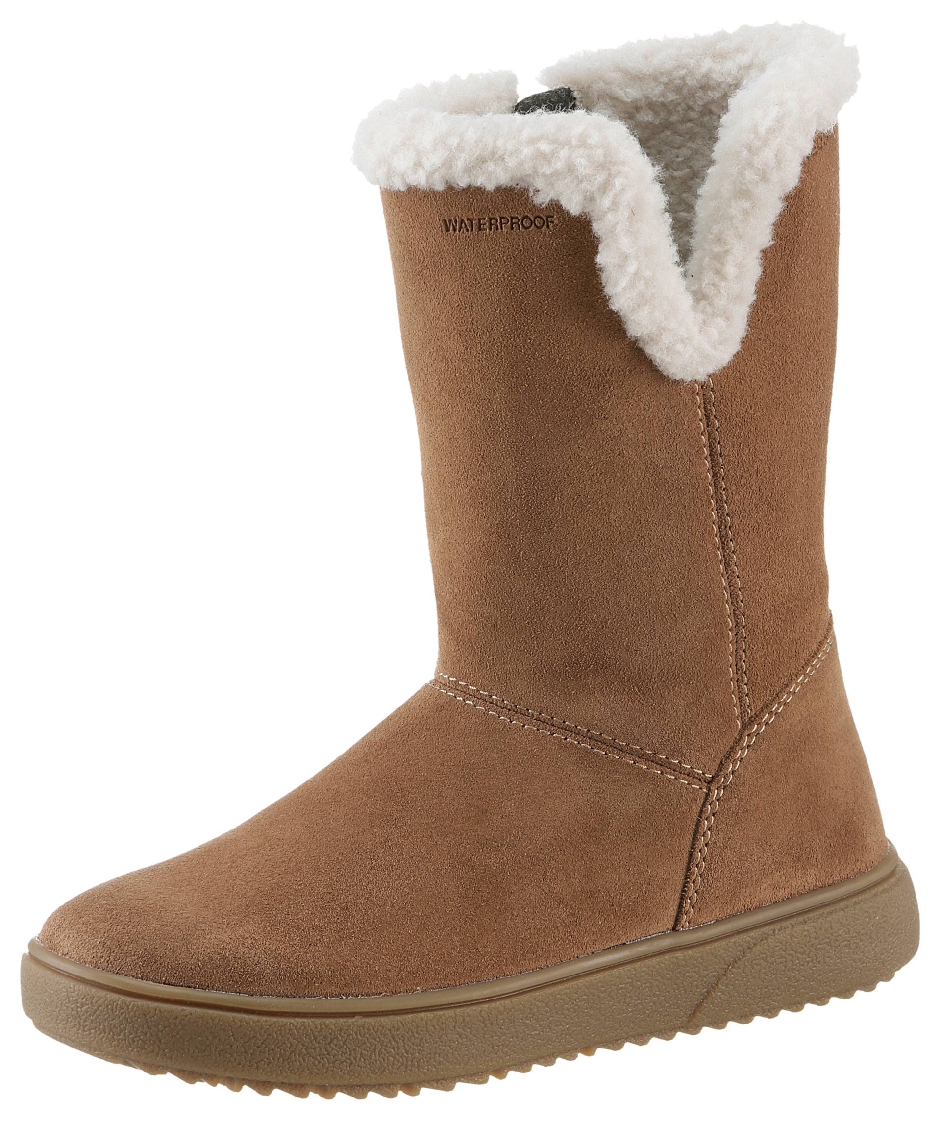 Geox Winterstiefel »J THELEVEN GIRL WPF«, Snowboots, Schlupfstiefel mit Warmfutter von Geox