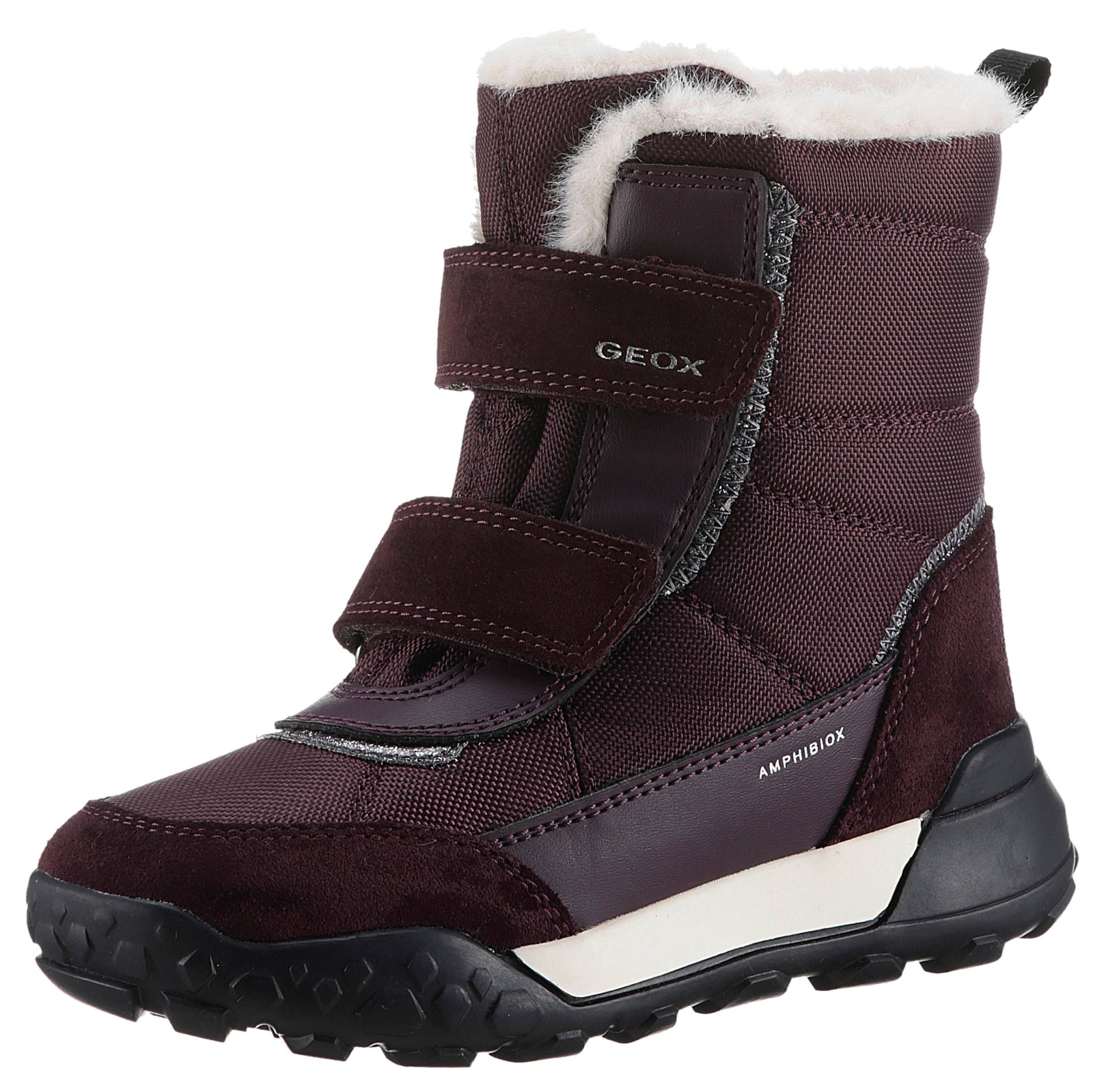 Geox Winterstiefel »J TREKKYUP GIRL B ABX«, Klettstiefel, Snowboots, Winterstiefel mit Warmfutter Geox Winterstiefel »J TREKKYUP GIRL B ABX«, Klettstiefel, Snowboots, Winterstiefel mit Warmfutter von Geox