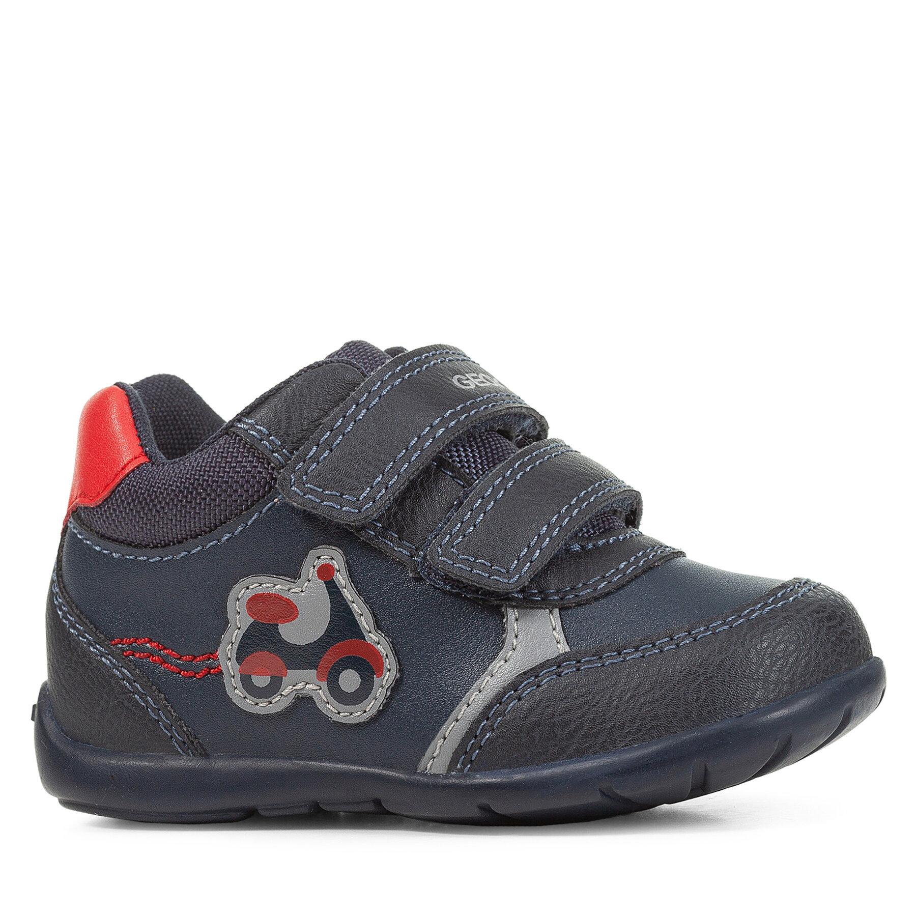 Sneakers Geox B Elthan Boy B361PA 0MEBC C0735 Dunkelblau von Geox