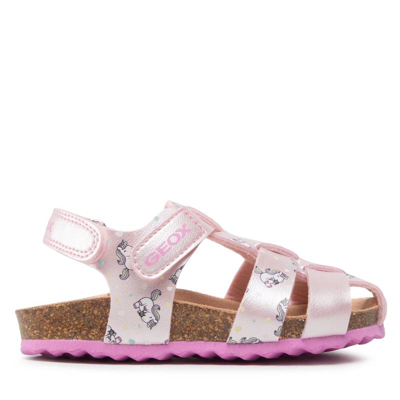 Sandalen Geox B Sandal Chalki Girl A B252RA 000NF C0808 S Rosa von Geox