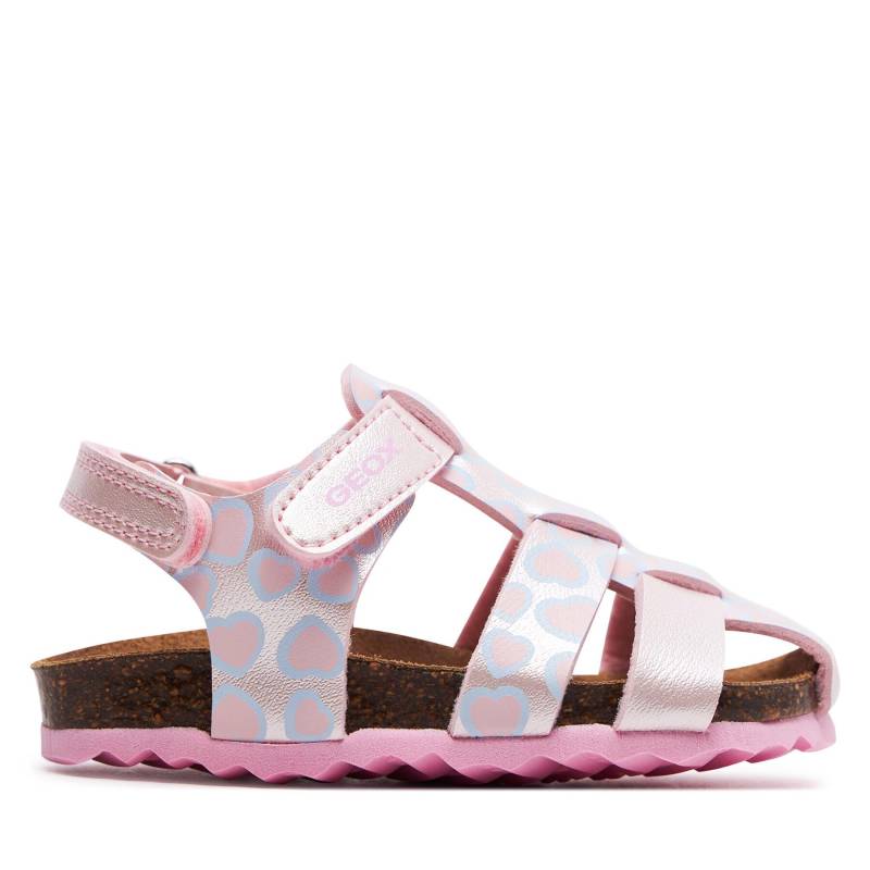 Sandalen Geox B Sandal Chalki Girl B452RA 000NF C8010 M Rosa von Geox