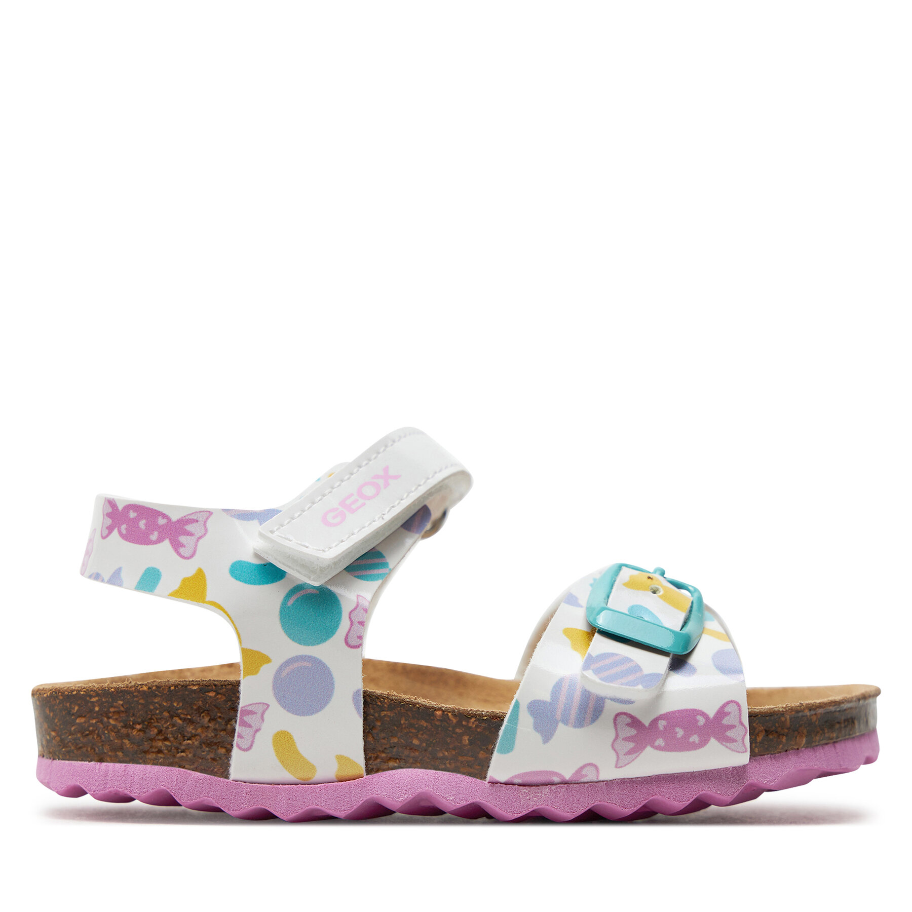 Sandalen Geox B Sandal Chalki Girl B922RA 000HH C0653 M Weiß von Geox