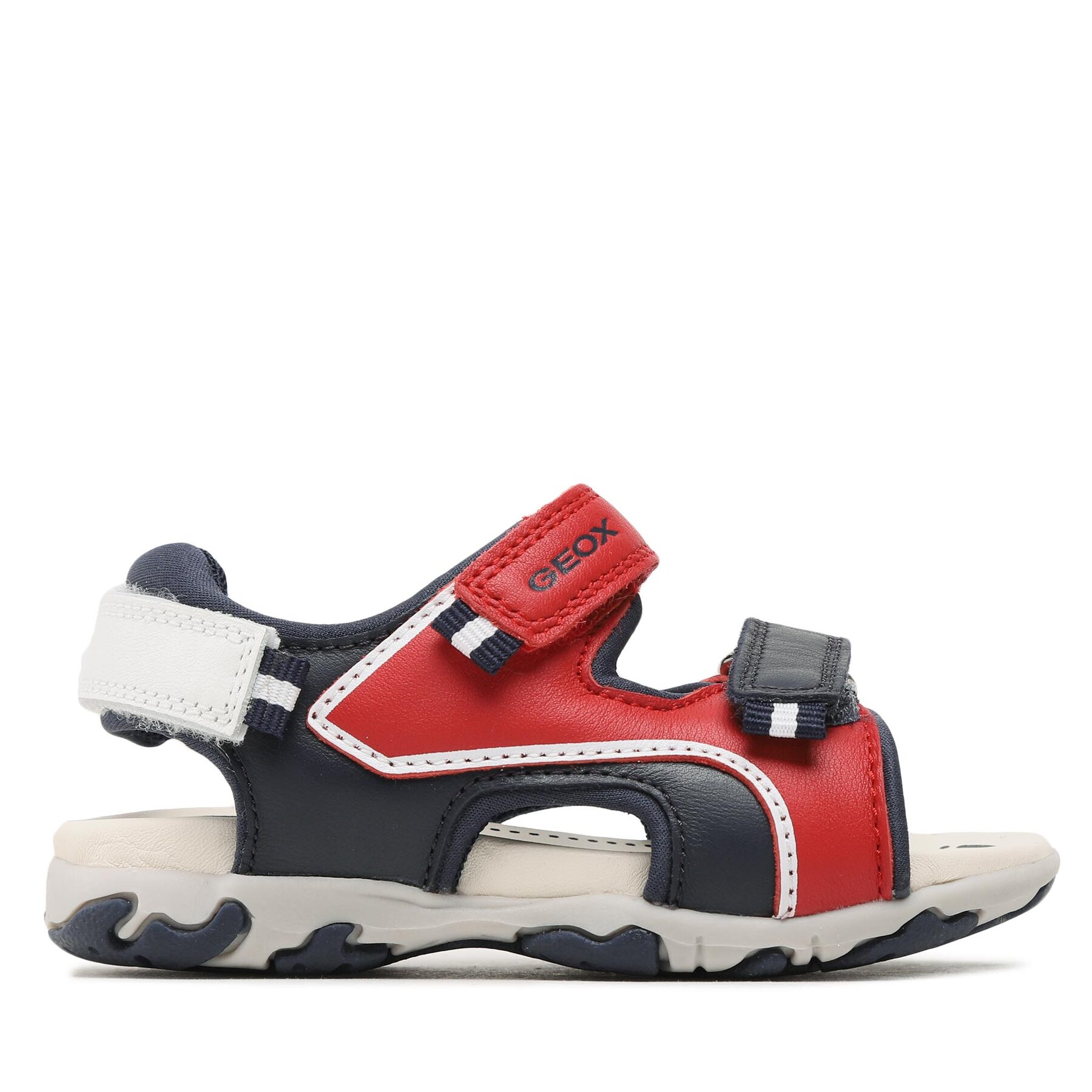 Sandalen Geox B Sandal Flaffee Boy B3559A08515C7217 S Rot von Geox