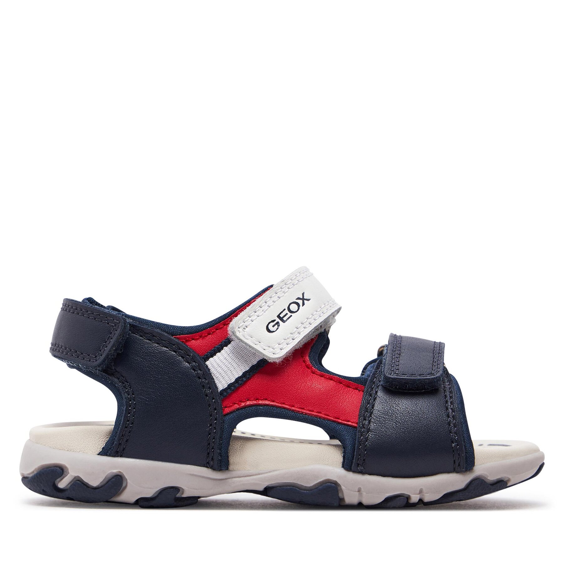 Sandalen Geox B Sandal Flaffee Boy B4559A 08515 C0735 S Dunkelblau von Geox