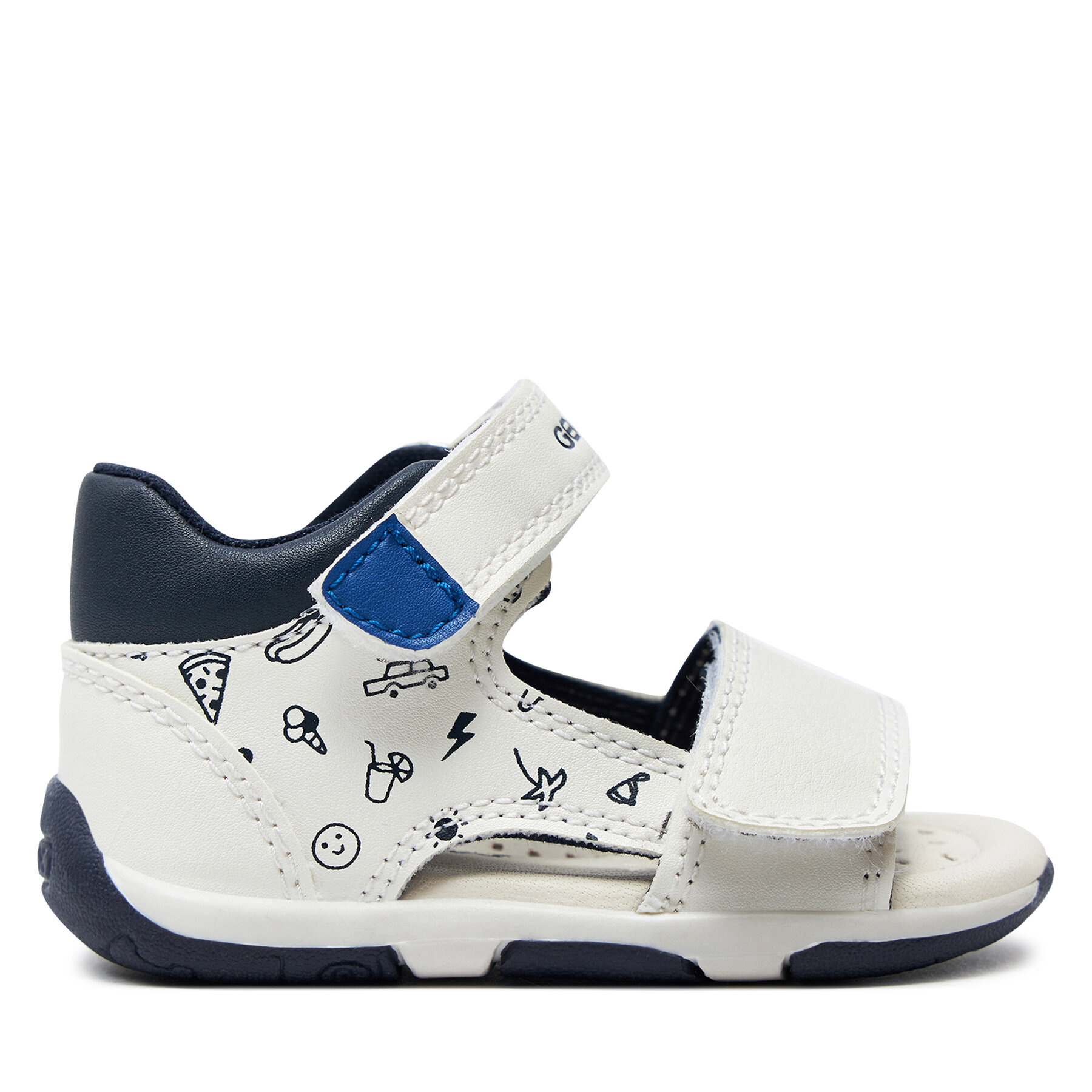 Sandalen Geox B Sandal Tapuz Boy B450XB 000BC C0293 Weiß Sandalen Geox B Sandal Tapuz Boy B450XB 000BC C0293 Weiß von Geox
