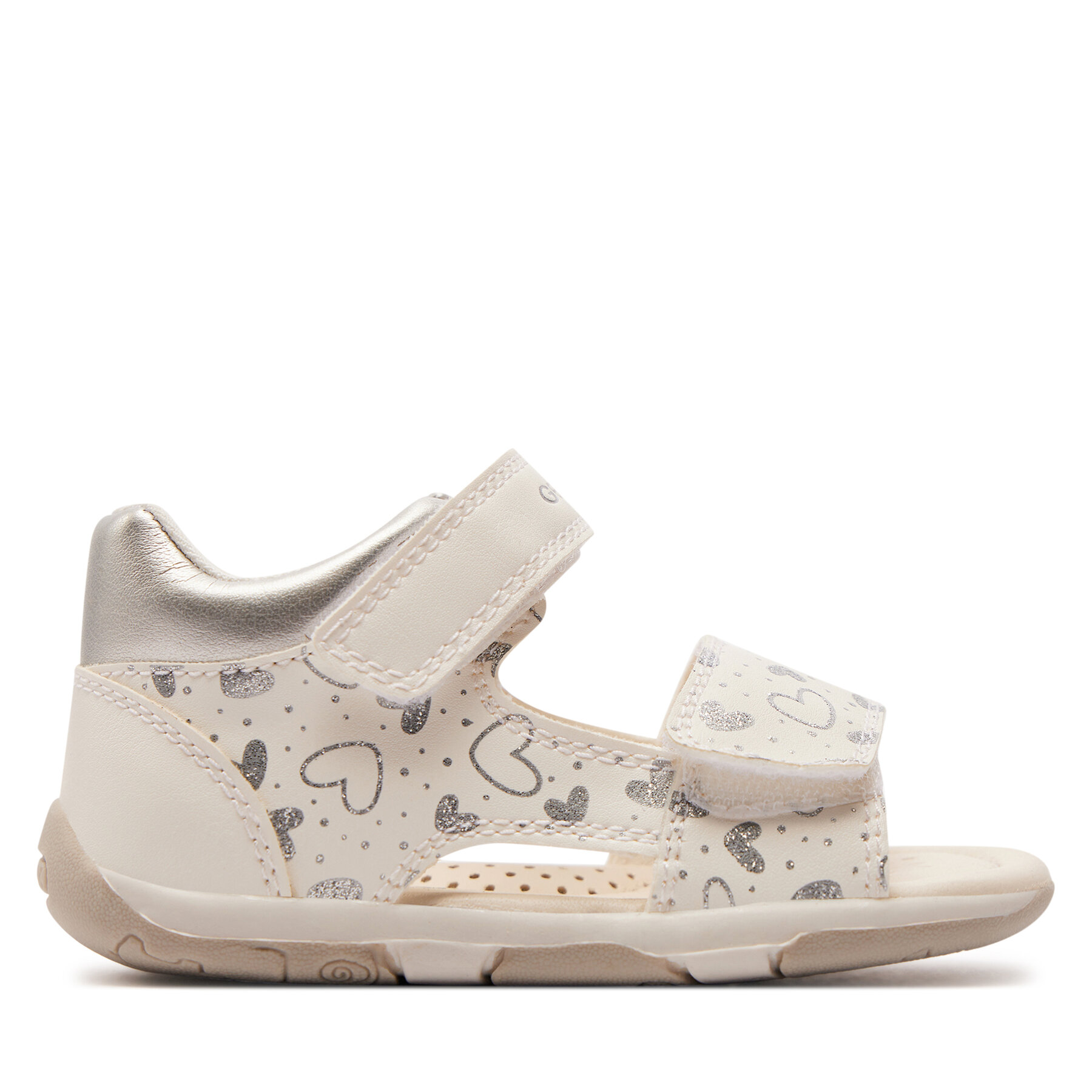 Sandalen Geox B Sandal Tapuz Girl B450YA 054AJ C0007 Weiß Sandalen Geox B Sandal Tapuz Girl B450YA 054AJ C0007 Weiß von Geox