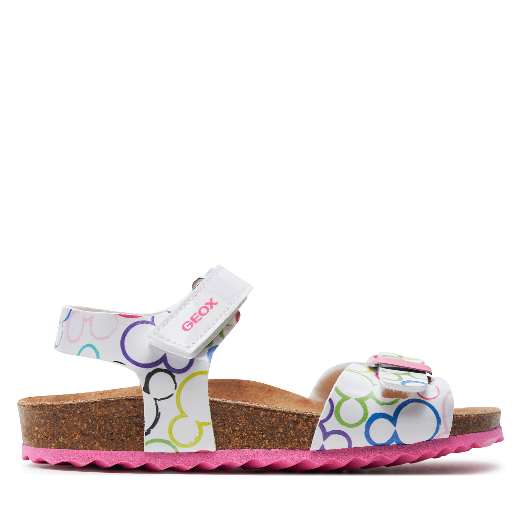 Sandalen Geox J Adriel Girl J158MC 000FC C0653 S Weiß von Geox