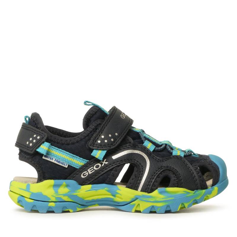 Sandalen Geox J Borealis Boy J250RB014MEC0749 S Dunkelblau von Geox