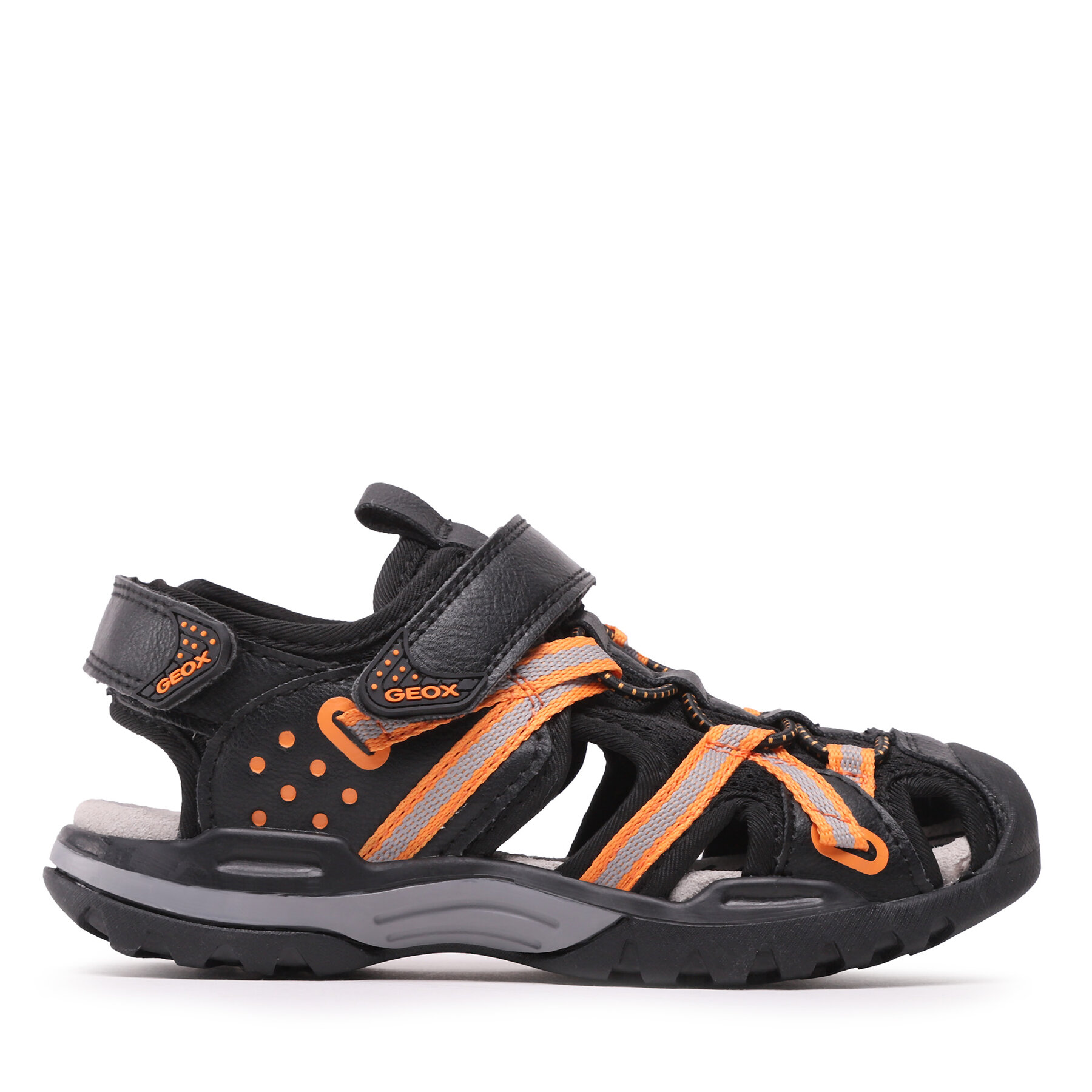 Sandalen Geox J Borealis Boy J920RB0ME14C0038 S Schwarz von Geox