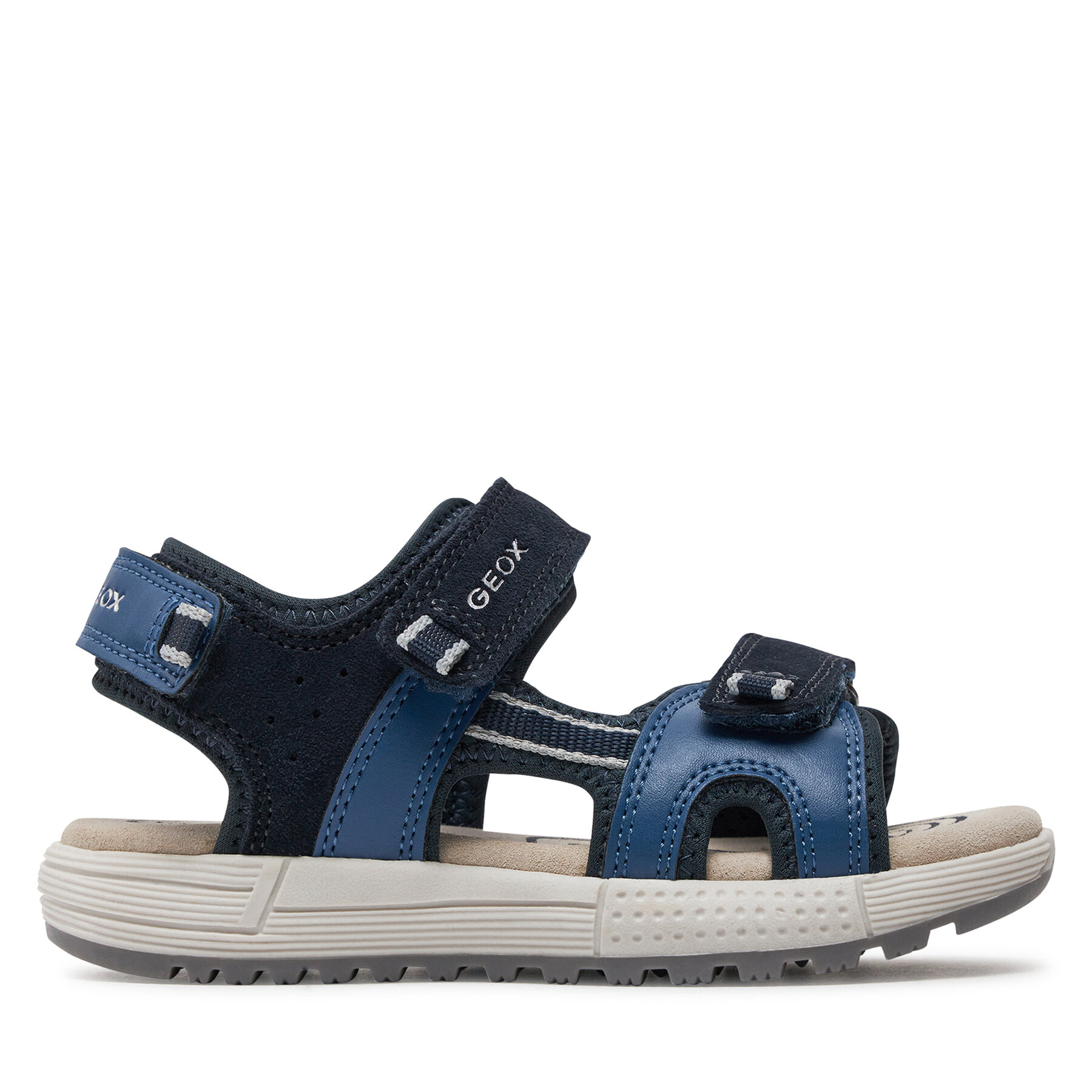 Sandalen Geox J Sandal Alben Boy J35AVA 01520 CF44M S Dunkelblau Sandalen Geox J Sandal Alben Boy J35AVA 01520 CF44M S Dunkelblau von Geox