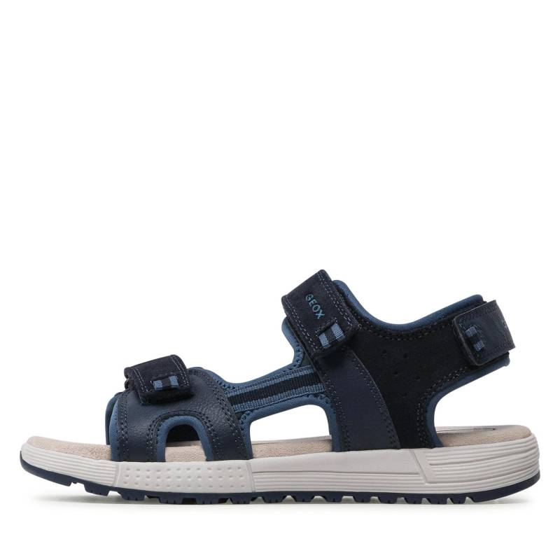 Sandalen Geox J Sandal Alben Boy J35AVA01522C0700 D Dunkelblau von Geox