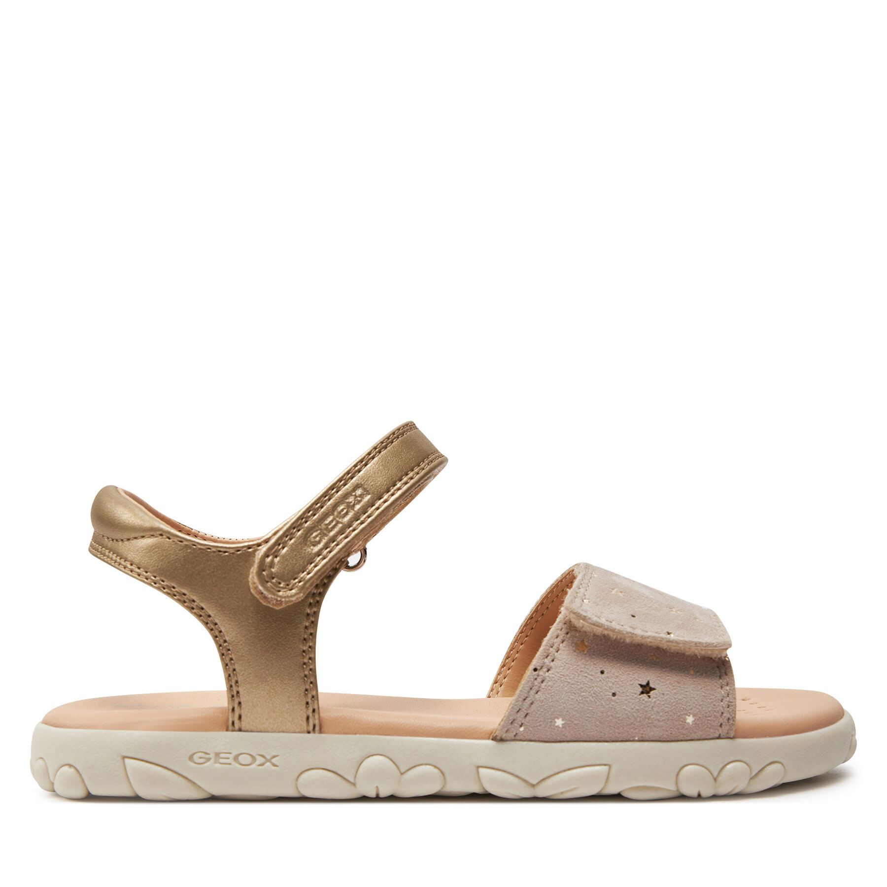 Sandalen Geox J Sandal Haiti Girl J028ZA 007NF C0208 D Goldfarben Sandalen Geox J Sandal Haiti Girl J028ZA 007NF C0208 D Goldfarben von Geox